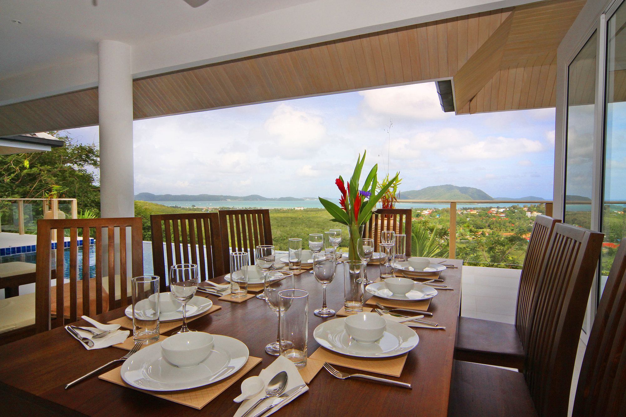 Villa Alangkarn Andaman 5 Bed Infinity Pool With Incredible View Nai Harn Exteriör bild